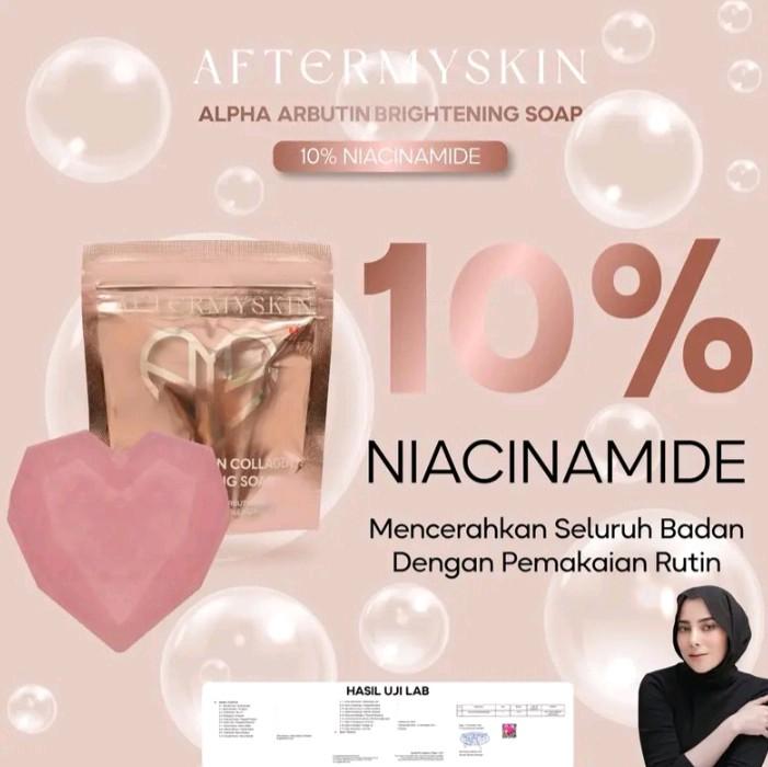 PROMO SABUN AFTERMYSKIN ️ORI sabun badan dan wajah 5