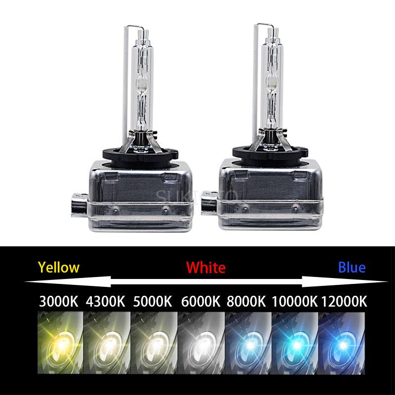 2PCS SUKIOTO GENUINE JAPAN D1S HID Xenon Bulb Headlight D3S Xenon Auto Lamp Replacement Light 3000K 4300K 6000K 8000K 10000K Yellow White Blue Car Styling 3