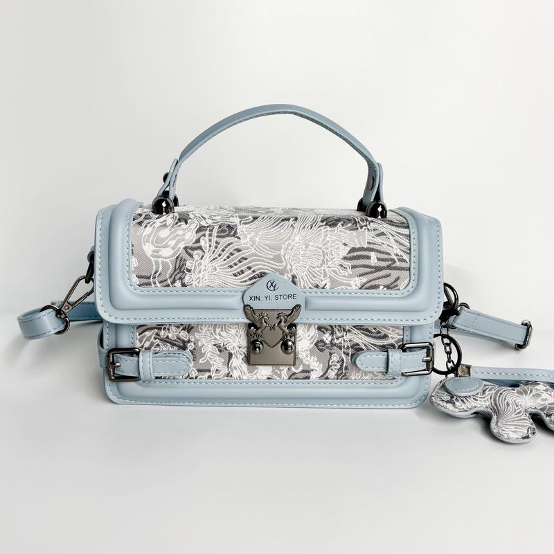 [Deal độc quyền Xinyi] SIZE:22X14X8 Xinyi Bag  Mẫu tết Túi xách cao cấp và sành điệu, túi xách đeo vai vuông nhỏ kiểu dáng mới, khí chất cao cấp, túi xách nữ đa năng