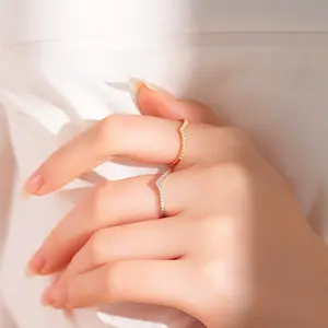 Cincin Titanium Berlian Wanita  Pria Couple Dewasa Dan Remaja Rings UK 6