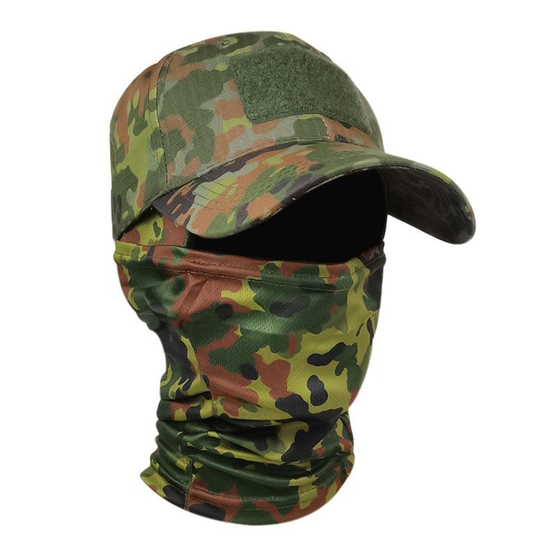 Product Introduction of Mũ Rằn Ri Cho Nam, Balaclava Đi Bộ Đường Dài Trong Rừng, Che Toàn Bộ Khuôn Mặt, Mũ Đội Đầu Quân Đội, Mũ Đạp Xe Thoáng Khí Cho Nam, Chống Tia UV, Mùa Hè 24