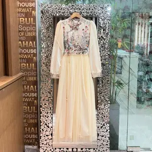 READY STOK Gamis Marcella by bombshellstores / set wanita / set 2 in 1 / ootd kondangan / Gamis kondangan / Gamis kekinia