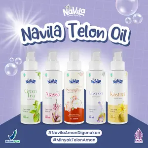 Navila Minyak Telon Wangi 100 ml untuk bayi balita baru lahir BPOM dan Halal MUI