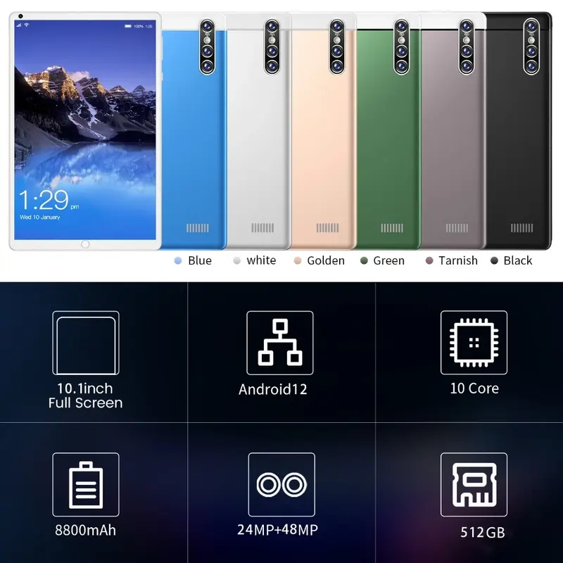 Limited time offer for free keyboard holster 2024 S16 10.1" Tablet [12GB+512GB] | Pengalaman Pro Layaknya PC | 120Hz OLED Real Color FullView Display | Ultra-tipi 1