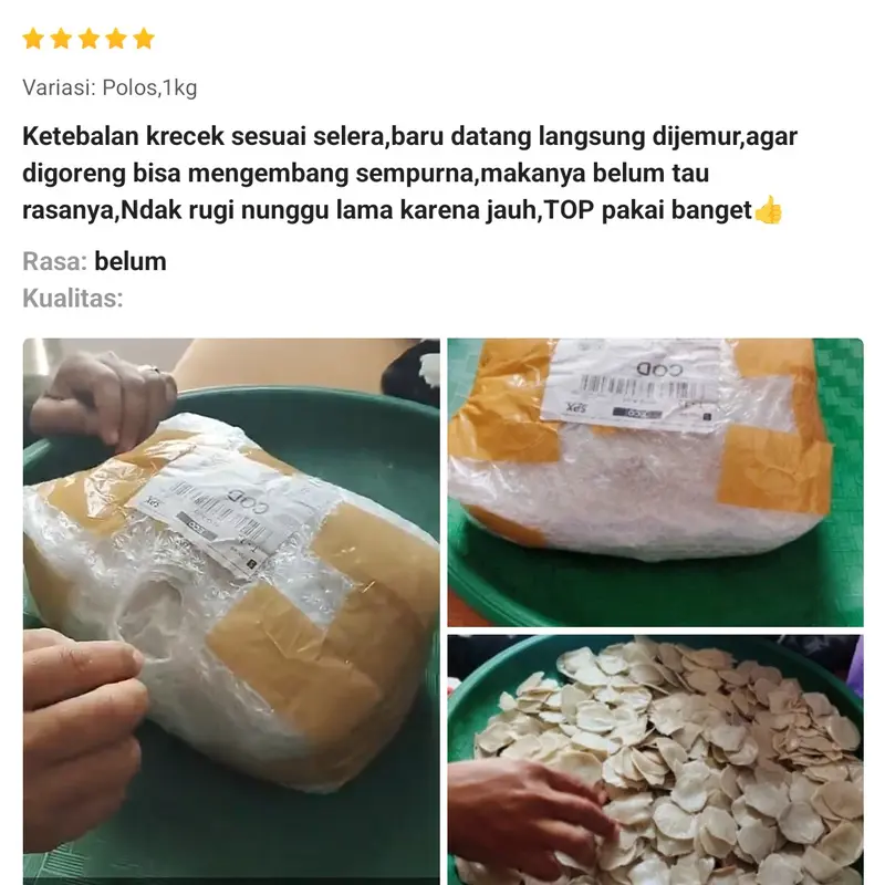 2KG Pasir sangrai bersih siap pakai goreng pasir pengganti minyak kemasan plastik 2KG ANTI KOLESTEROL 6