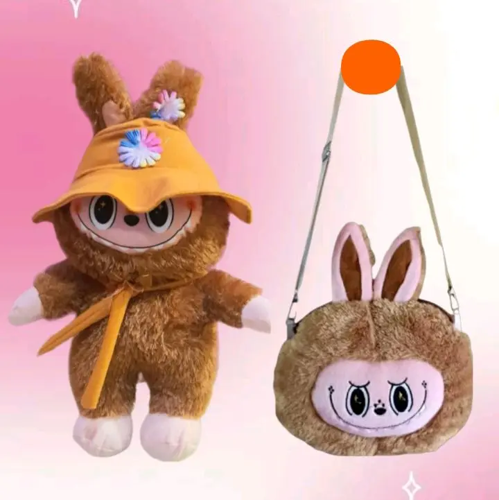 Labubu Bonus Tas Labubu - Paket Murah Lucu Viral - Dolls, Toys boneka 4