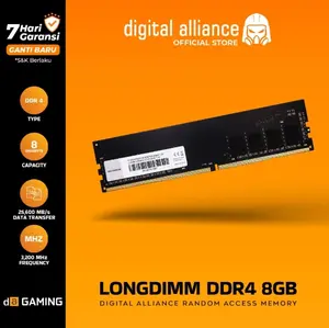 RAM DA 8GB / 16GB DDR4 3200MHz PC4-25600 MEMORY PC KOMPUTER GAMING LONGDIMM LIFETIME WARRANTY DRIVE