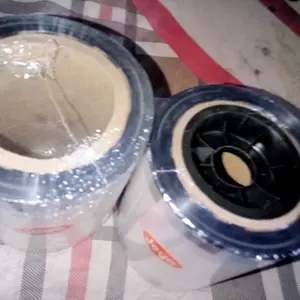 Isi [1000, 1200, 2000 Pcs] Tutup Segel Plastik / Cup Sealer Lid / Plastik Penutup Gelas Kopi Teh / Plastic Cup Sealer / Plastik Seal Cup / Cup Sealer Premium / Cup Sealer Roll - Bahan Premium, Harga Pabrik