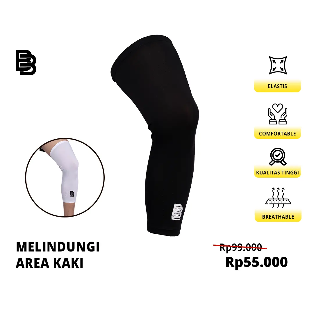 Leg Sleeve / Knee Sleeve / Sleeve Kaki BALLERBRO