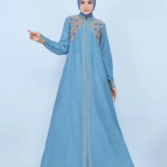 Rilza Store Gamis Bordir premium terbaru | gamis Lebaran 2025 | Gamis Pesta kondangan | gamis majelis taqlim | gamis seragam Muslim Wanita Dress Remaja Mewah Dewasa Syari Crinkle Airflow Shakila Nyaman Hitam Simple