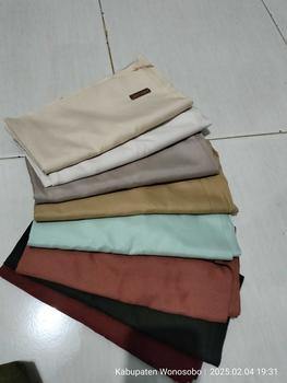 Product Review of PAKET (5+3pcs RANDOM) VOAL MIRACLE ALAINA SCARF POLOS hijab persegi Kerudung from R**_ 0
