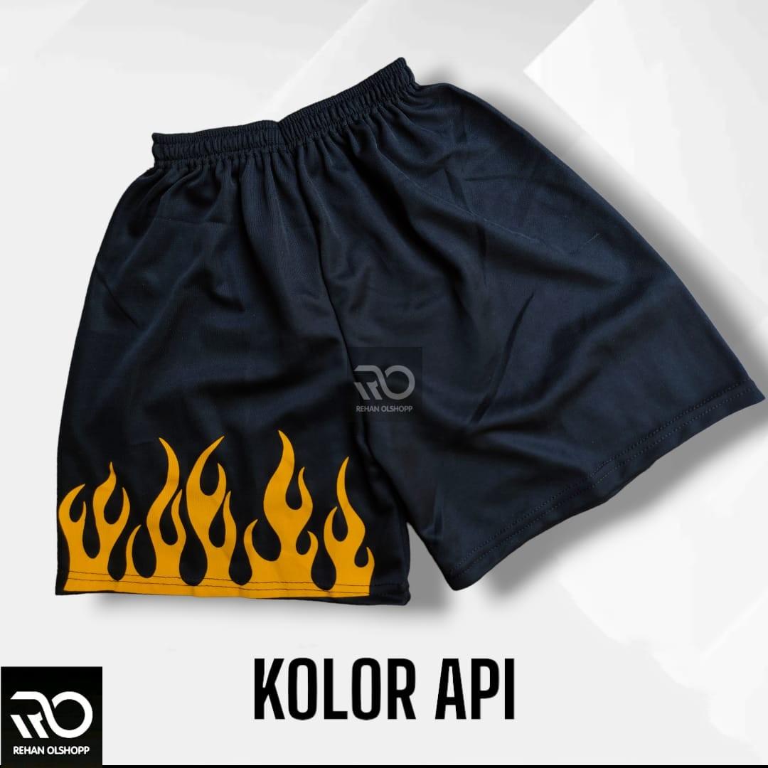 100Ribu an 15Pcs Celana Kolor Boxer Api Dan Tartan Pria Wanita Unisex REMAJA & DEWASA Harian Santai pendek  Hitam  Melar  Motif  Biru Hitam Putih Merah Shorts Polos Hijau Distro Panjang Nyaman Tartan Lembut
