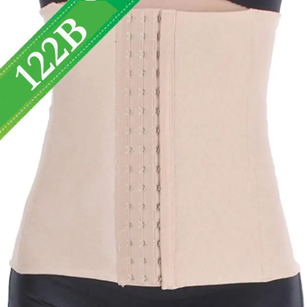 Korset 122B Dengan Pengait Stagen Pasca Melahirkan Shapewear Wanita Dan Pria Korset Shapewear Hitam Stagen Boxer