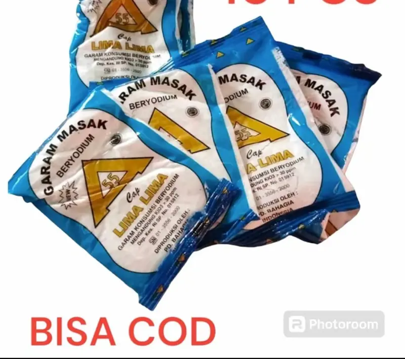 TERMURAH ISI 20 PCS GARAM MASAK BERYODIUM 2