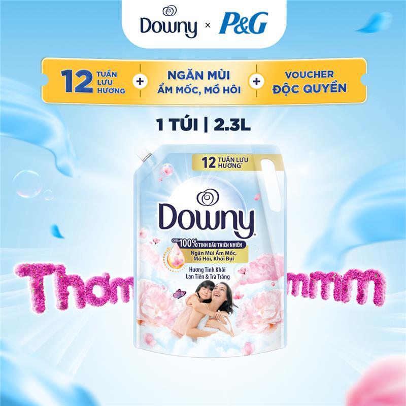 Nước xả vải Downy Túi 2.3L Tinh Khôi