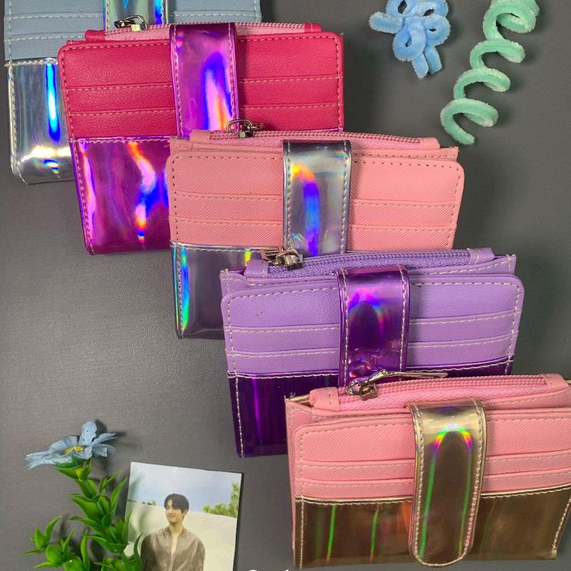 Dompet Wanita HOLOGRAM| HOLOGRAM WALLET Kartu Kulit Uang 1