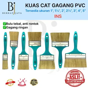 INS Kuas Cat Gagang PVC Ukuran 1”, 1.5”, 2”, 2.5”, 3”, 4”, 5”
