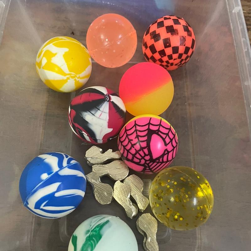 10pcs Bola Bekel35 motif Bola Saja - Mainan Anak-anak - Toys 3
