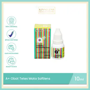 CAIRAN TETES MATA SOFTLENS KINNILENS X YAYANK A+ 10 ML / A PLUS 10 ML / A+ 10 ML / A+ 10ML Lensa Eye