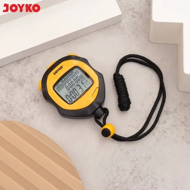 KODE U1Z7 Stopwatch Pengukur Waktu Joyko SW51 2 Memory Lap Split 5