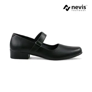 NEVIS Sepatu Pantofel Paskibra Wanita Nvs 514 Sekolah Kerja Kantor Hitam 37-41 Shoes Heels 86 729