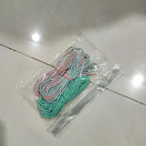 (5meter) Tali Katun Halus Macrame 2mm Ombre dan Polos