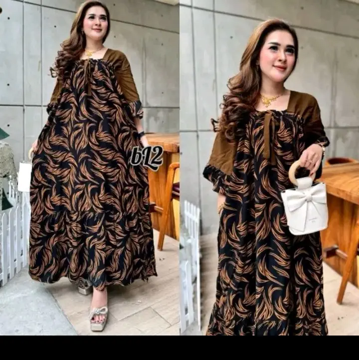 daster andin,daster cewek cantik serut dada 2