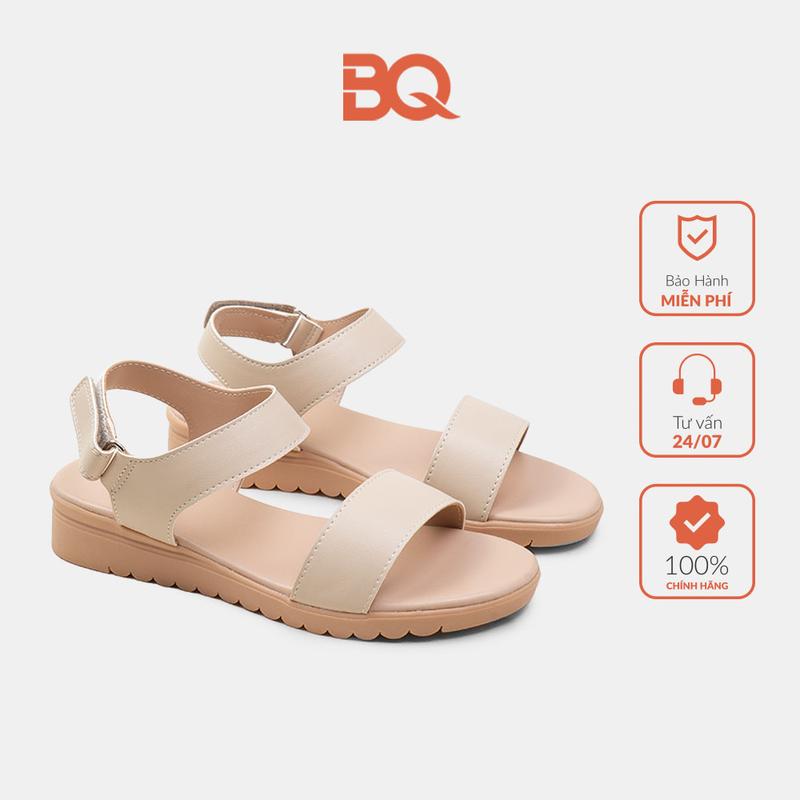  Giày sandal nữ đi học đế bằng cao 3 phân SD BQ15 