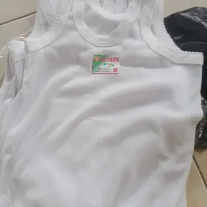 ISI 3 dan 6 Pcs Singlet Putih Anak Laki Dan Perempuan Bahan Adem Lembut dan Melar TADIRA STORE
