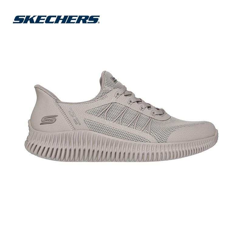 ĐỘC QUYỀN ONLINE Giày Thể Thao Nam Skechers Slip-ins BOBS BOBS Geo Lite Fixed Edge Thường Ngày - 118419-TPE Memory Foam
