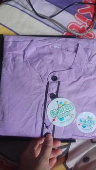 Product Review of Setelan Baju Koko Anak Muslim Laki Laki Usia 2-8 Th Kurta Bahan Catun Lembut Dan Nyaman Putih Kombinasi from s**a p**💙 1