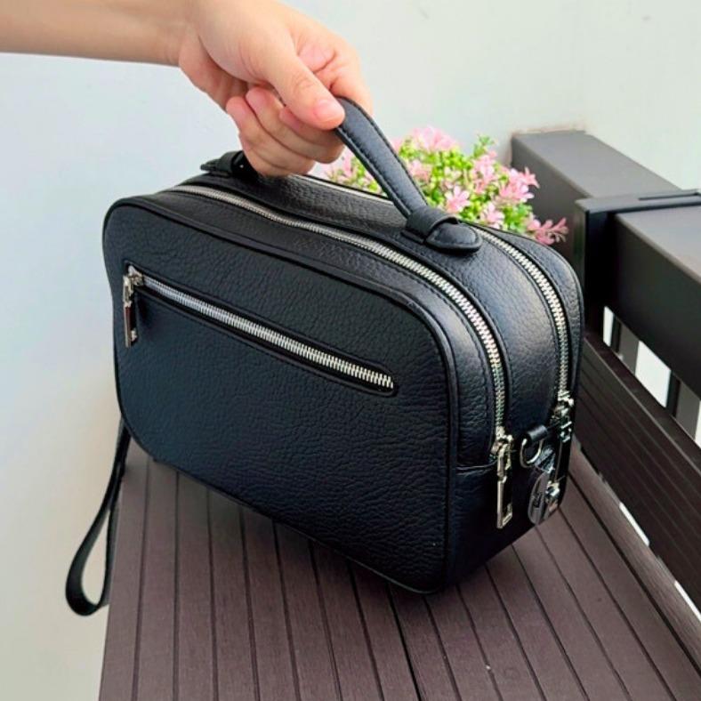 Túi GOLF đeo chéo nam túi GOLF cầm tay da thật cao cấp có dây đeo Clutch GOLF