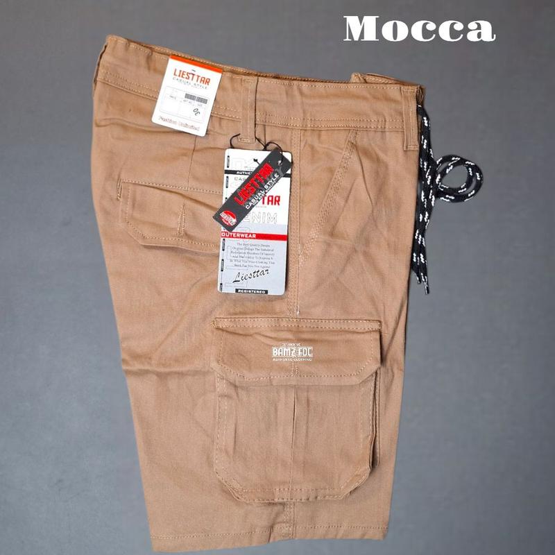 Celana Cargo Pendek Cotton Chino/Basic Unisex hortpants Cargo BroadShot Premium/Diatas Lutut/Celan kimpul cinos Cowok  Dewasa Distro Melar 1