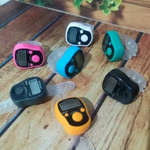 Tasbih Digital LED Mini Finger Penghitung Tally Counter Tanpa Kotak