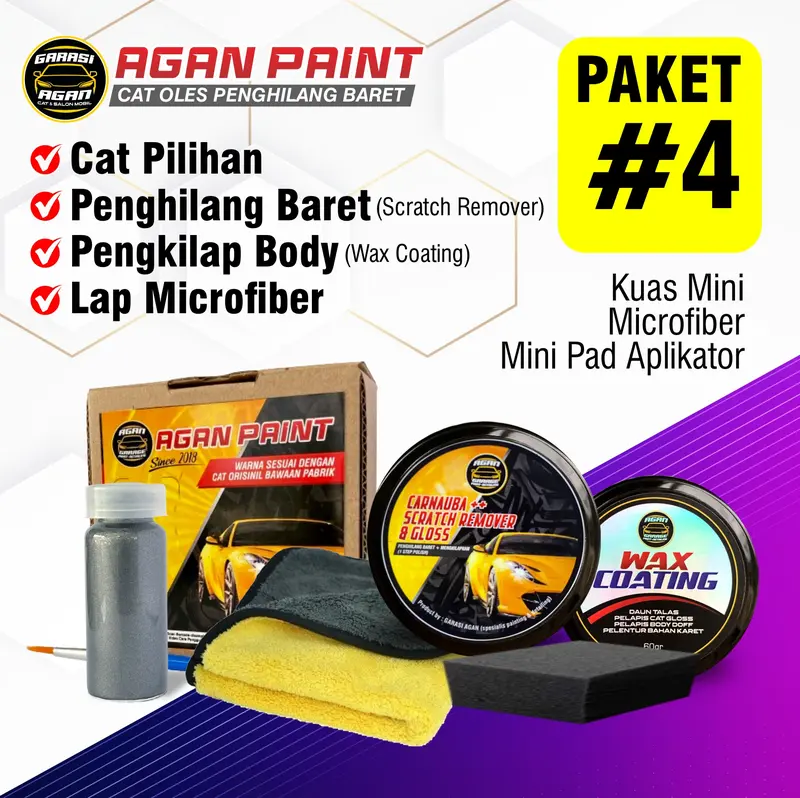Cat Penghilang Baret FILANO Cat Oles Motor Yamaha New Grand Filano Cat Original Pabrik GARASI AGAN Car Kendaraan Paint 4