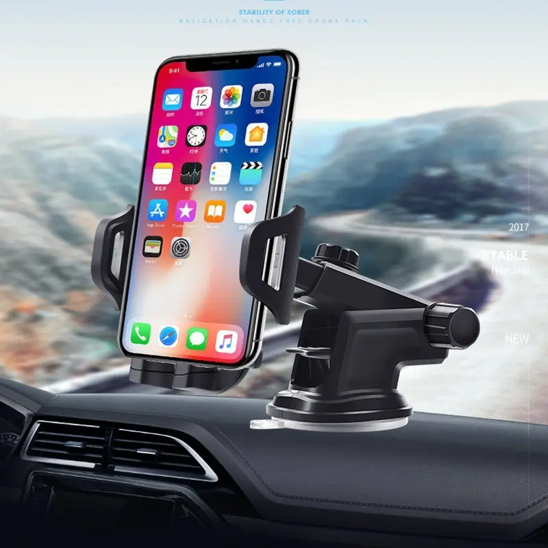HOLDER HP MOBIL HD-19 360 DERAJAT ROTASI CAR PHONE HOLDER ORIGINAL