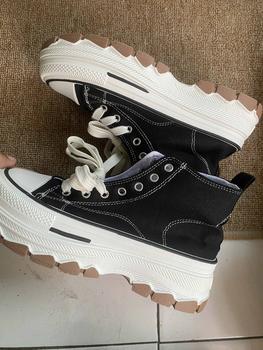 Product Review of Sepatu Sneakers Boots Wanita Casual Hak Tinggi Jaemin Sport Shoes MNS982 from G**s 1