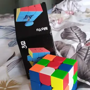 Magic Cube 3x3  Moyu Meilong Stickerless MFJS Original/Magic Cube Magnetik Moyu Meilong 3x3/Magic Cube 3x3 Premium 3.47 WCA/Magic Cube 3x3 Licin/Mainan Edukasi Anak Game