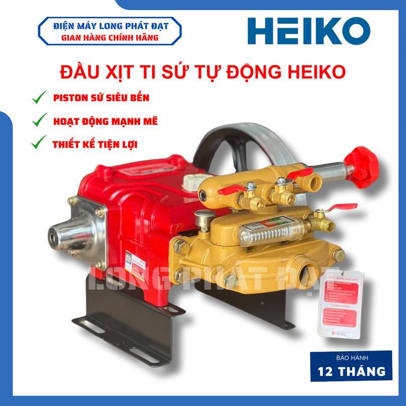  Đầu xịt cao áp ti sứ tự động HEIKO 1hp - 2hp sử dụng động cơ 1.2kw-3kw 7.5hp 
