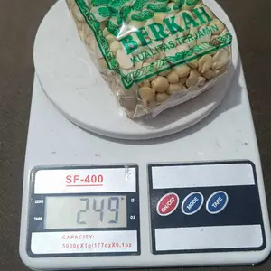kacang kupas 3 bungkus kemasan +-250gram