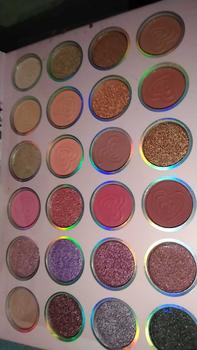 Product Review of IGOODCO 43 Warna bayangan mata Plat Glitter Powder Cosmetics Women Funny Cover Book Frosted Glitter Powder Sequins Eye Makeup Palette eye shadow from a**🌵 0