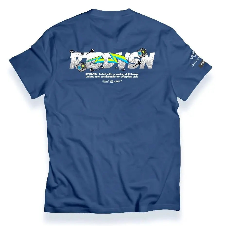 RTSDVSN t-shirt 268 | lengan pendek motif pin doll