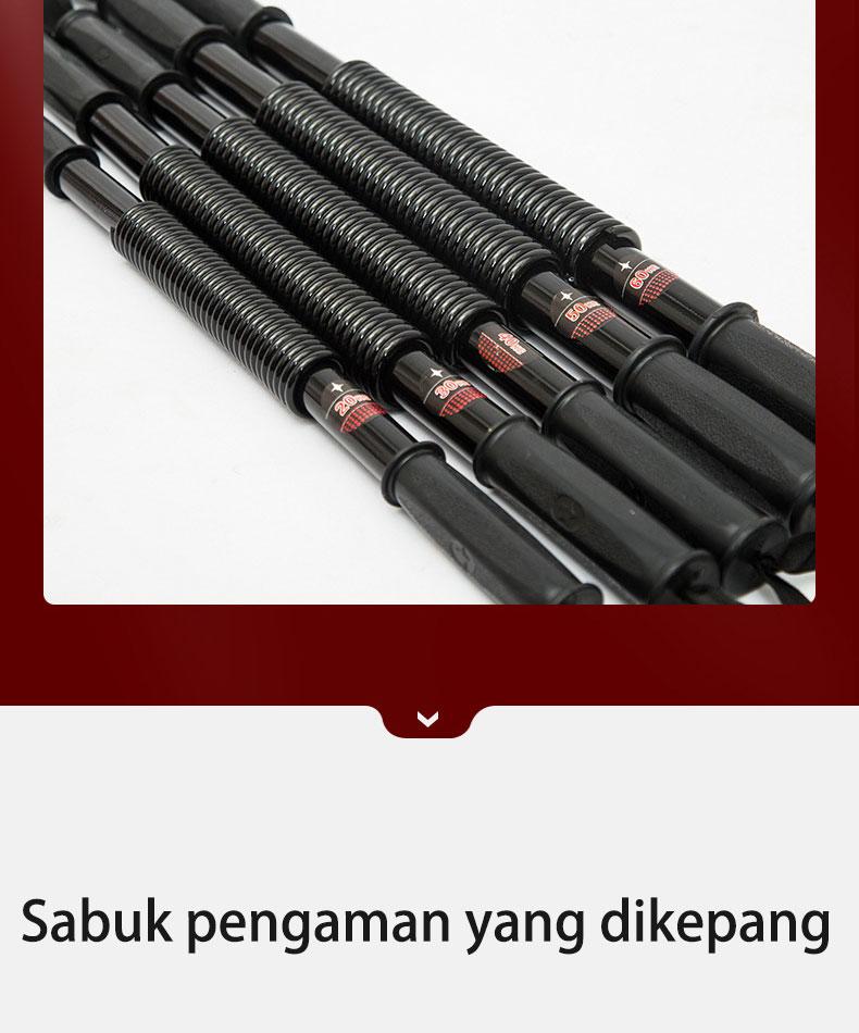 Product Introduction of VENCHY Power Twister 20 KG - 60 KG Alat Olahraga Dirumah Olahraga Power Bender Untuk Pembentuk Otot Lengan Perut Dan Dada Alat Fitnes Simpel Outdoor Spring Exercise Bend Flex Bar Chest Arm Bicep Strength Training Builder Strengthener Blaster Gym 6