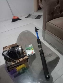 Product Review of 1 set Joran pancing murah lengkap siap pakai banyak bonus Reel from a**1 0