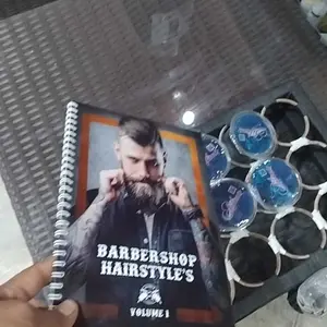 BARBERSHOP HAIR STYLE Catalog Buku Majalah Contoh Model Gaya Rambut Foto Gambar Barbershop Pangkas Rambut Salon