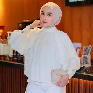 Leya Blouse by Keenohel | Atasan Wanita | Rayon Twill Premium | Baju Atasan Wanita Casual