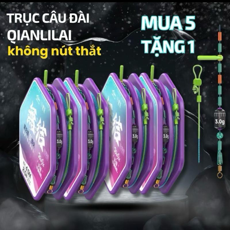 MUA 5 TẶNG 1 Trục Câu Đài Không Nút Thắt QIANLILAI Dây Trục Tím Buộc Sẵn Tàng Hình Cao Cấp Tải Cá Tốt Đủ Size Đi Câu Bắt Cá Fishing Đồ Câu Fishing 247 Việt Nam