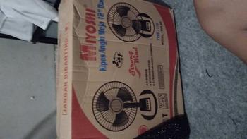Product Review of [COD] MIYOSHI DESKFAN 12 INCH / KIPAS MEJA MIYOSHI 12 INCHI / KIPAS ANGIN MEJA DUDUK from h**o 2