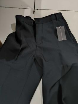 Product Review of HSRM Dapper Ankle Pants Dark Grey | Celana Kerja Formal Ankle Pria Slimfit from i**r 0