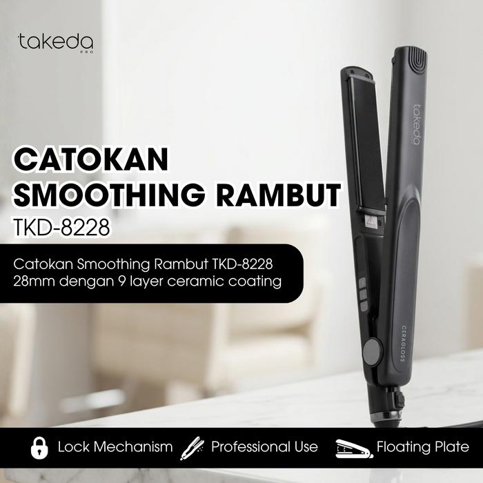 Gambar TakedaPro TKD-8228 Ceragloss Catok Silver dari TakedaPro_NEW Kab. Tangerang Tokopedia